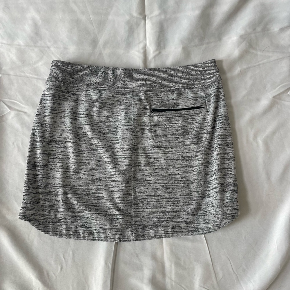 Athleta Downplay Drawstring Zip Pocket Heather Gr… - image 3